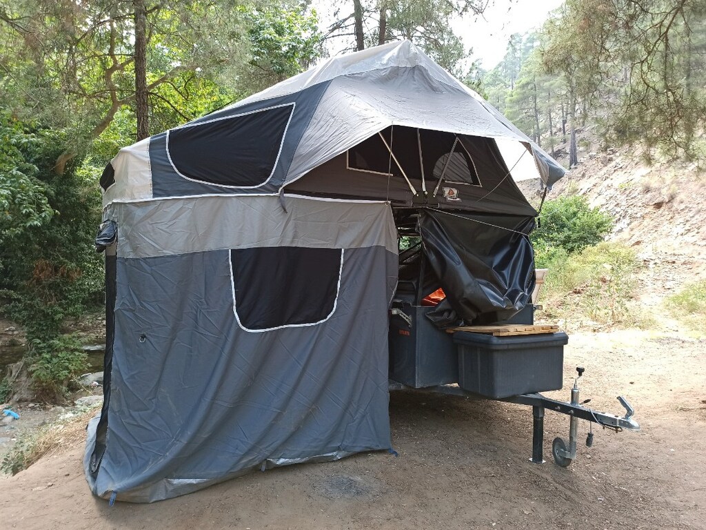 Kompakt Çekme Römork Karavan - 4
