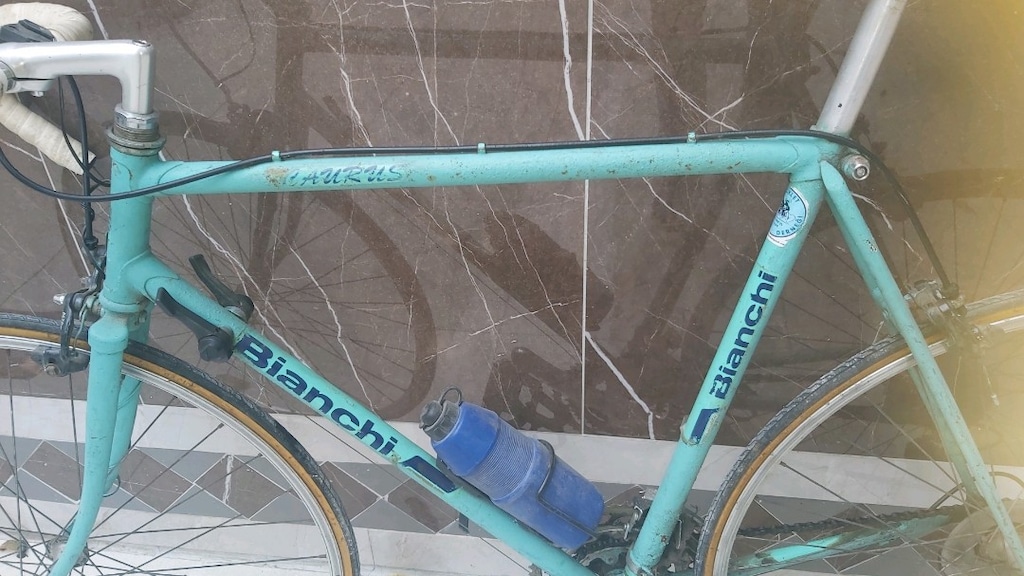Bianchi 28 jant vitesli yarış bisikleti klasik - 3