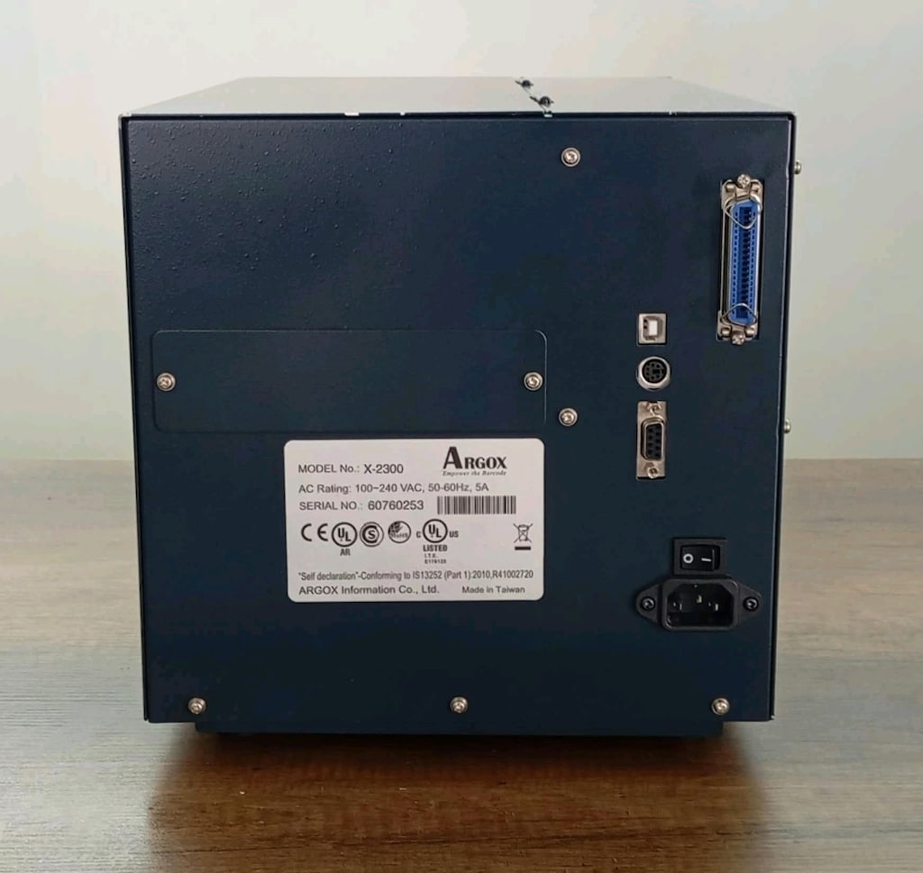 ARGOX X-2300 YIKAMA TALİMATI BARKOD ETİKET YAZICI TEKSTİL POS - 4
