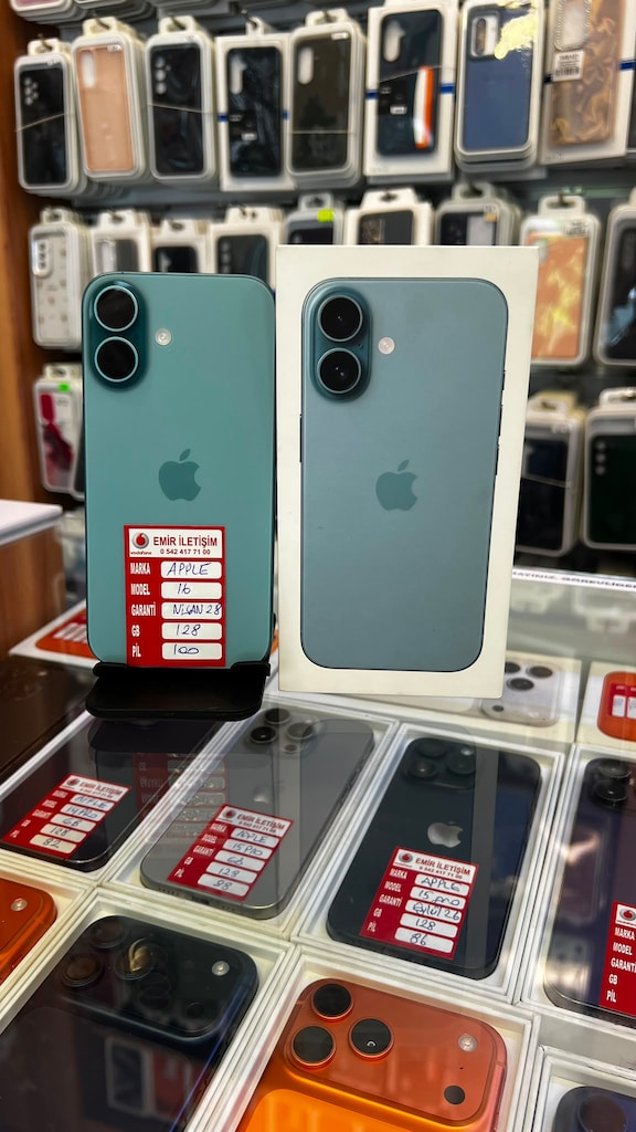 İPHONE 16 128 GB PİL 100 GARANTİLİ TAKASA AÇIK - 4