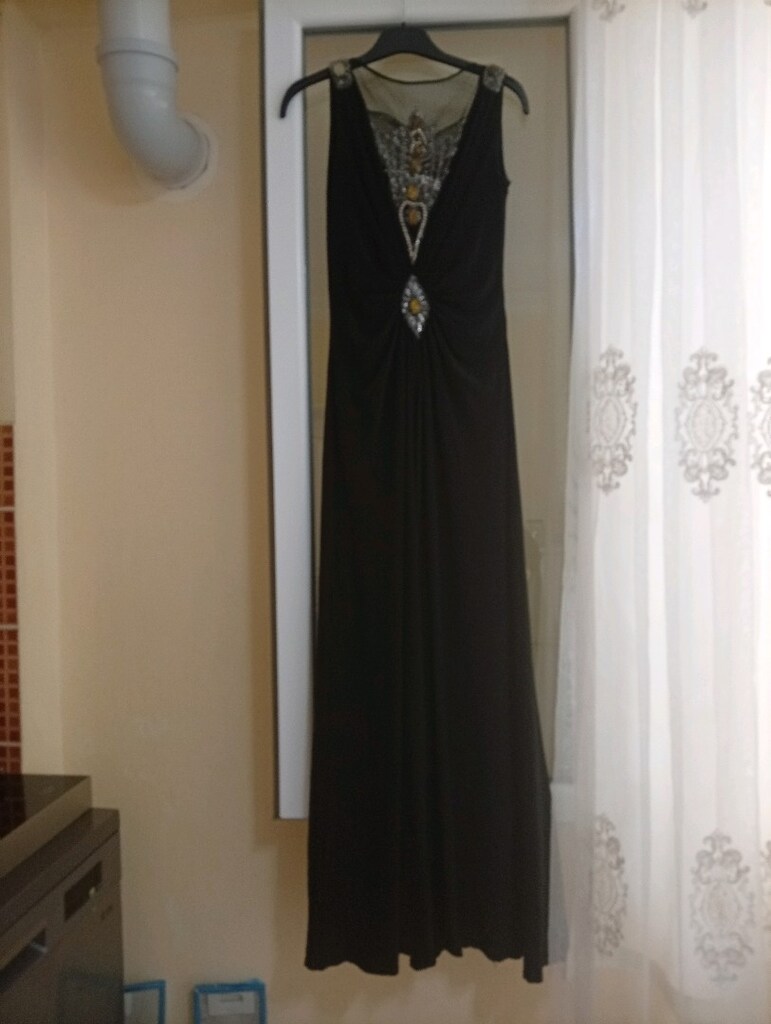 Siyah Taşlı Abiye - 4
