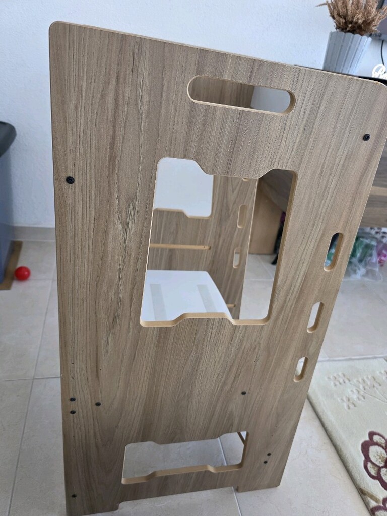 minera ahşap montessori öğrenme kulesi - 4