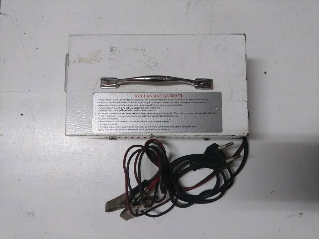 12 volt 10 Amper trafolu akü şarj cihazı - 3
