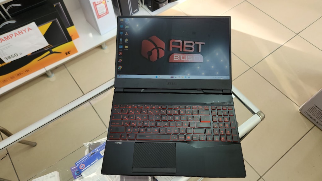 ABT BİLİŞİM–MSI GL65 LEOPARD i7 10750H 16 GB 256 GB M.2 GTX 1660 ti - 9