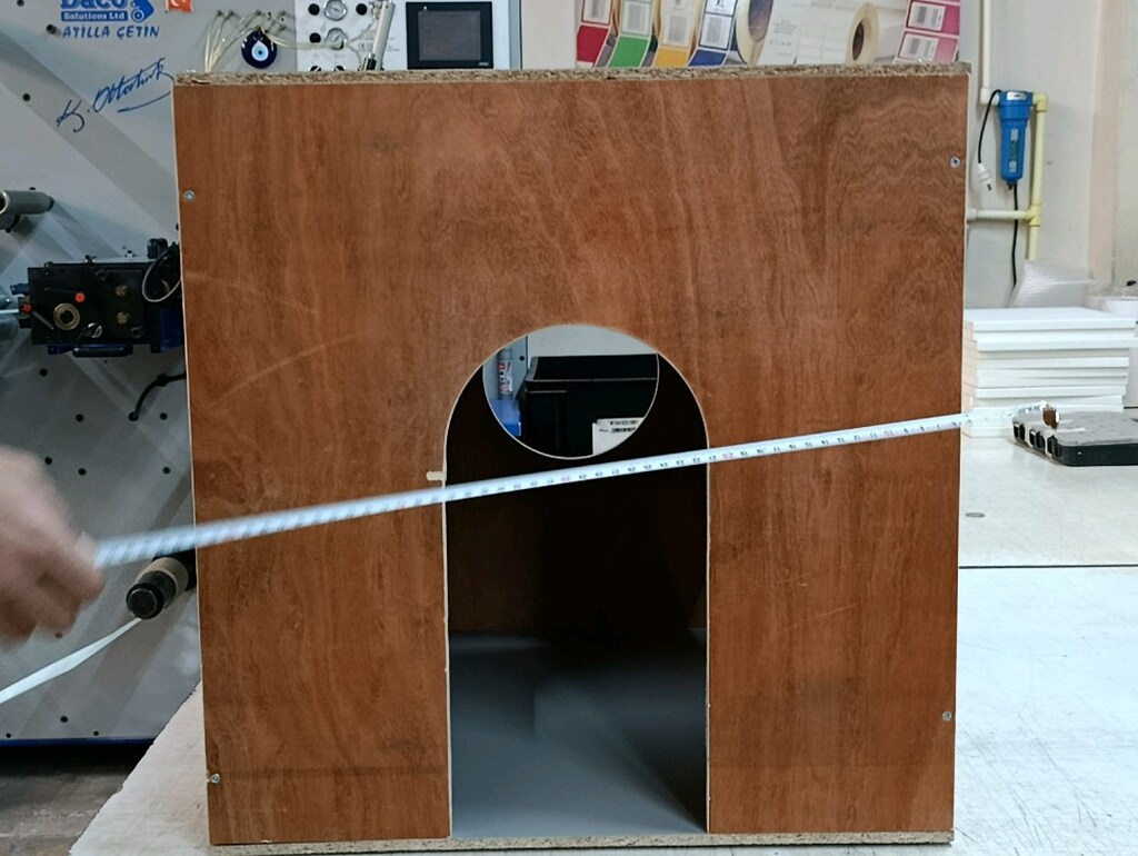 kedi köpek ahşap ev - 7