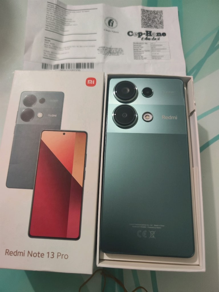 KARTA TAKSİT TR CİHAZİ REDMİ NOTE 13 PRO 12 GB RAM 512 GB HAFIZA KUTU - 2