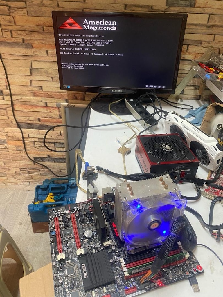 ASUS ROG Maximus V Formula LGA1155 Anakart + Kule Tipi Soğutucu - 8