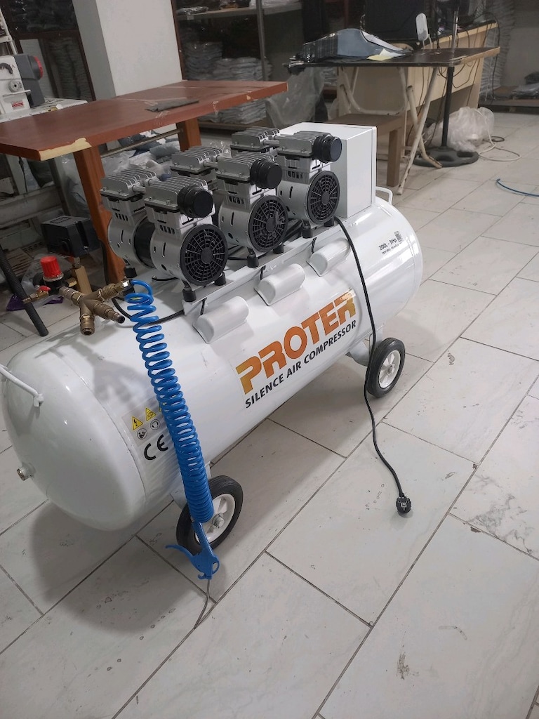 Proter 200 Litre 3 HP Sessiz Yağsız Hava Kompresörü - 5