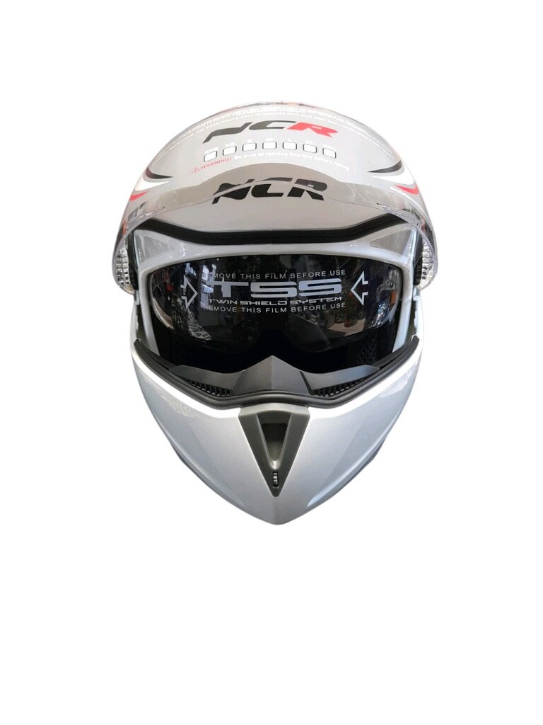 Ncr çene açılır gözlüklü kask - 3