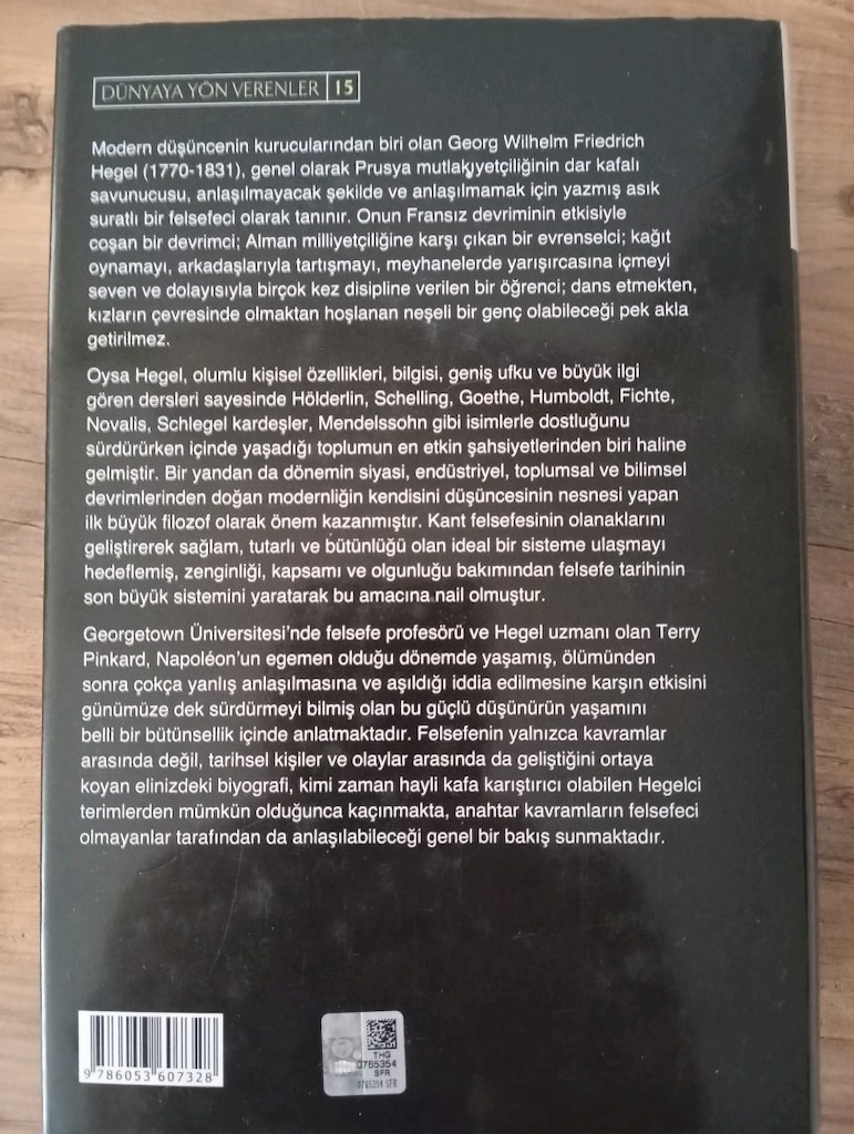 Hegel -Türkiye İş Bankası Kültür Yayınları - 2