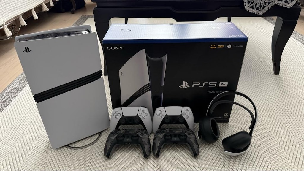 SATILIK PS5 PRO 2TB FULL SET (YURT DIŞI,SIFIRDAN FARKSIZ)