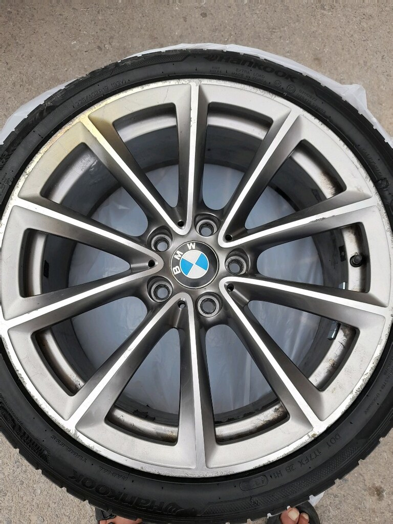 bwm x1jant lastik orjinal 4 adet jant iki adet lastik - 3