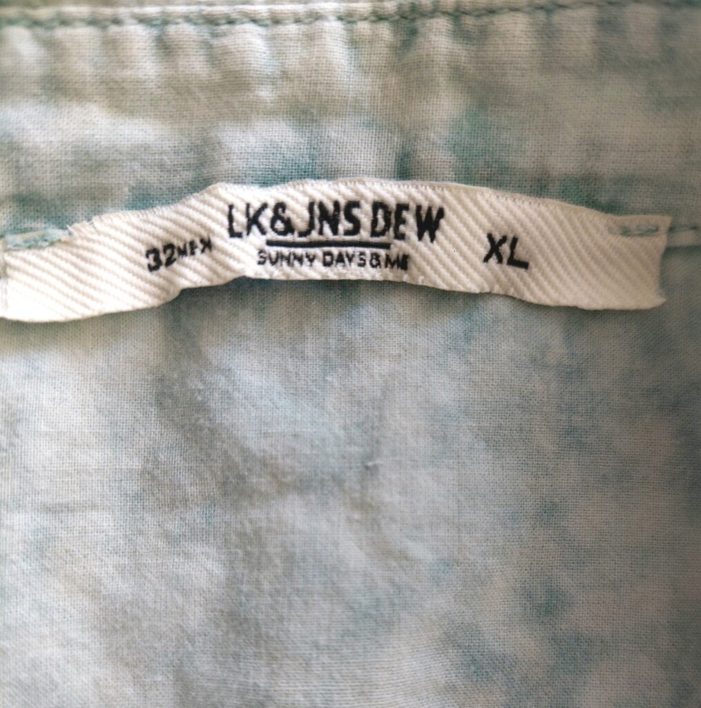 LEKE Jean bayan vual kumaş denim tunik - 7
