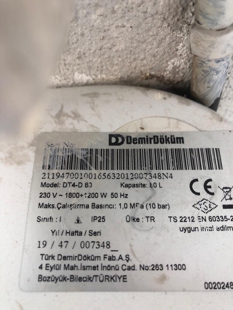 DEMİR DÖKÜM TERMOSİFON 80 LİTRELİK - 3
