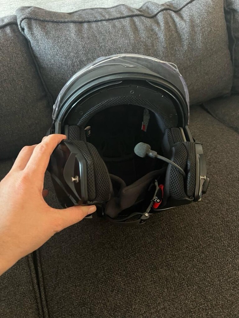 scorpion kask XXL + Cardo intercom - 5