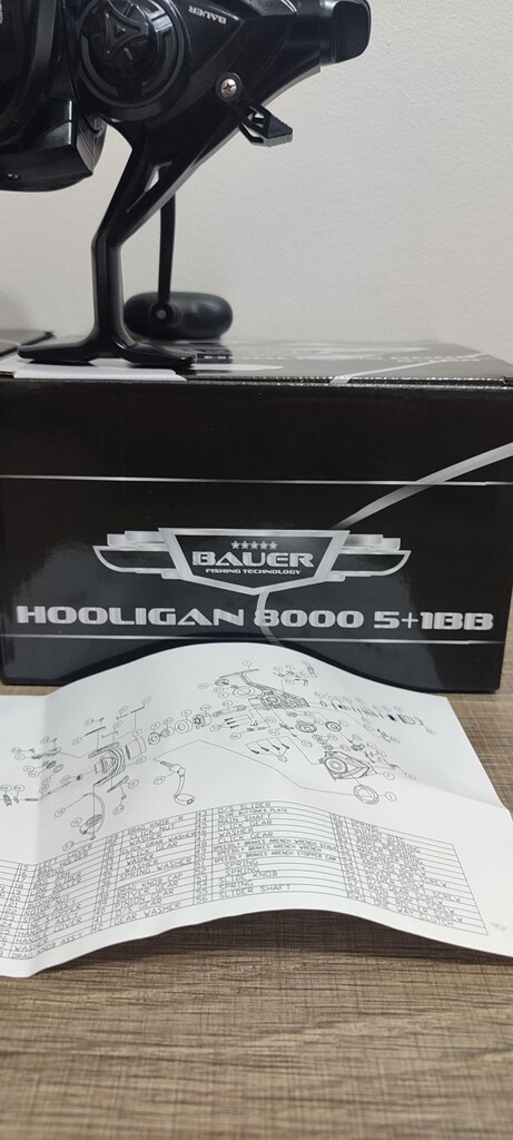 Bauer Hooligan 8000 Bait Runner Sazan Makinesi - 4
