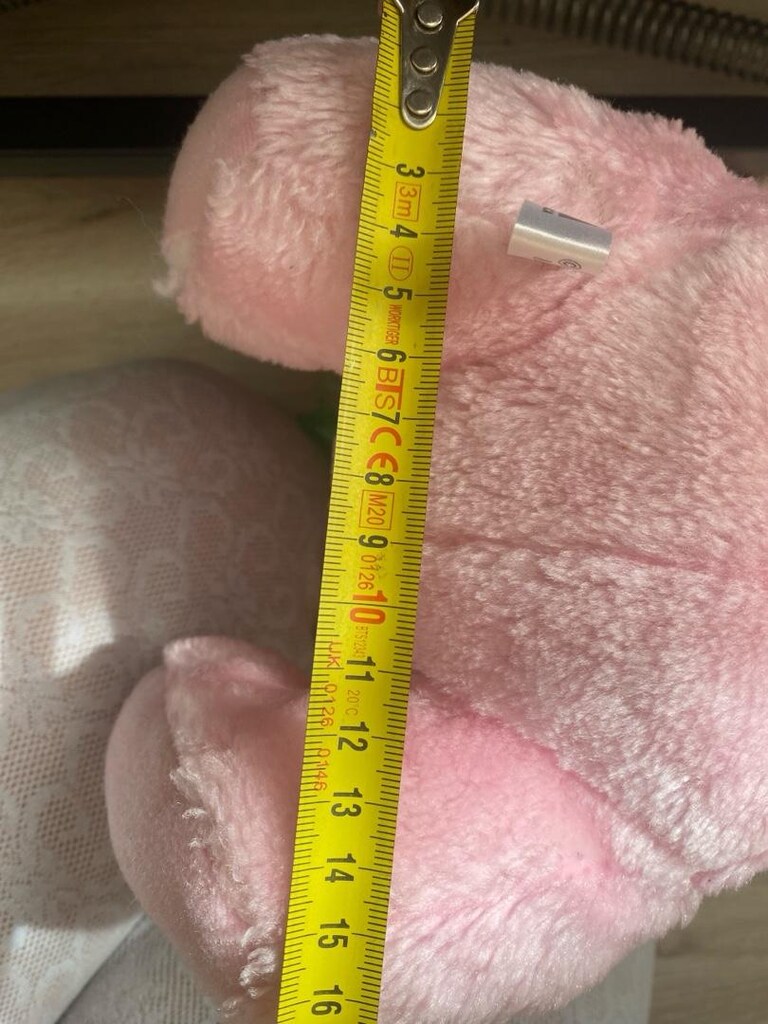 Pembe Peluş Tavşan Oyuncak - 5