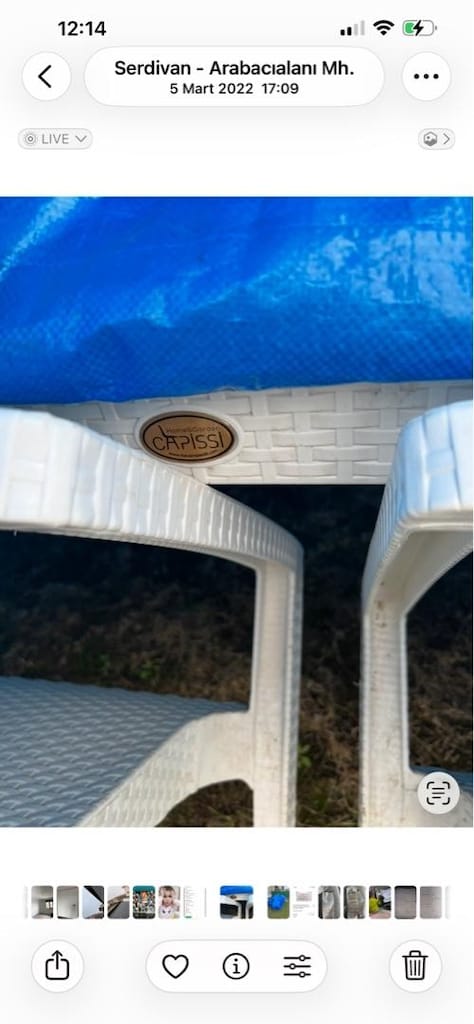 rattan sandalye masa takımı - 2