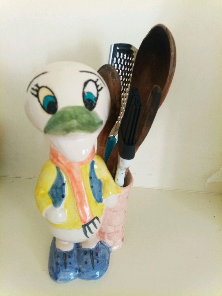 porselen ördek kaşıklık kaşıklar hariç - 8