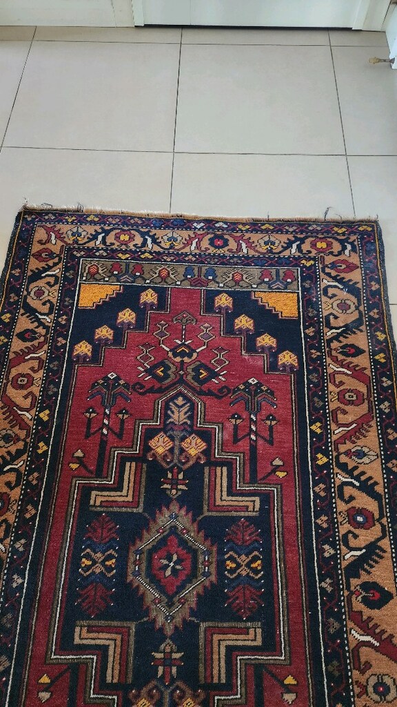 El Dokuma Kök Boyalı Yahyalı Halısı - 2