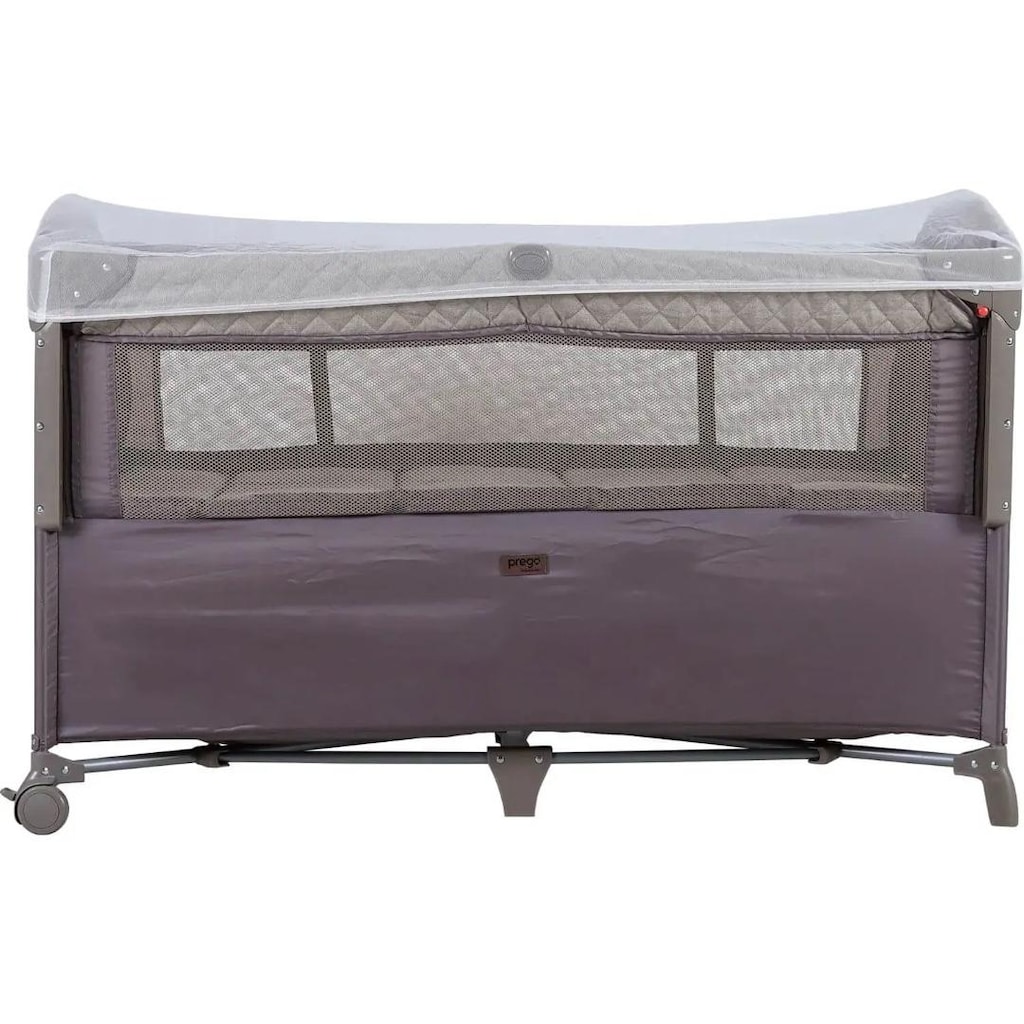 Prego 8044 Miami Plus Anne Yanı Oyun Parkı Beşik 70x120 cm (çantalı) - 9