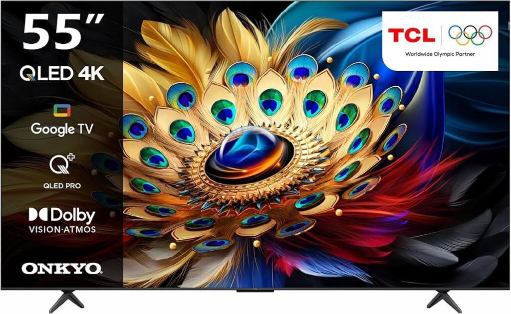 TCL 55C655PROGTV 55" 139 Ekran Uydu Alıcılı 4K Ultra HD QLED TV