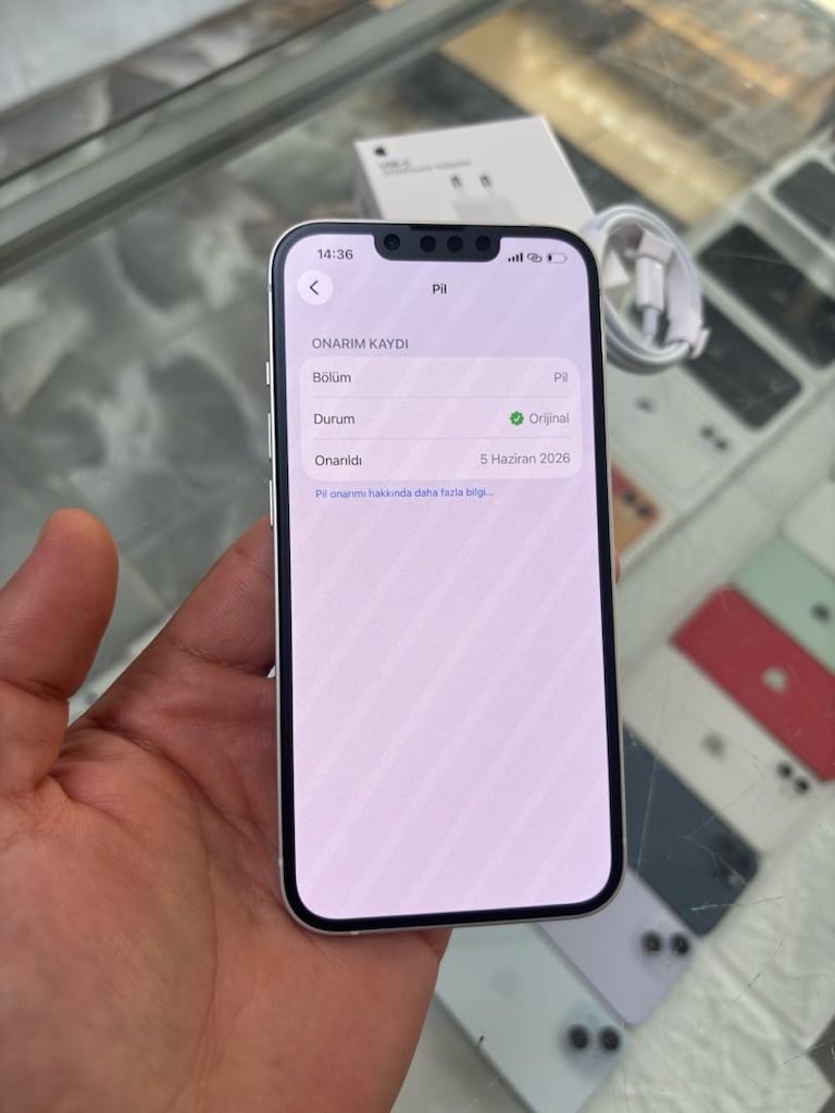 MÜHENDİSCELL’DEN YURTİÇİ KAYITLI İPHONE 13 256 GB PİL %100 - 5
