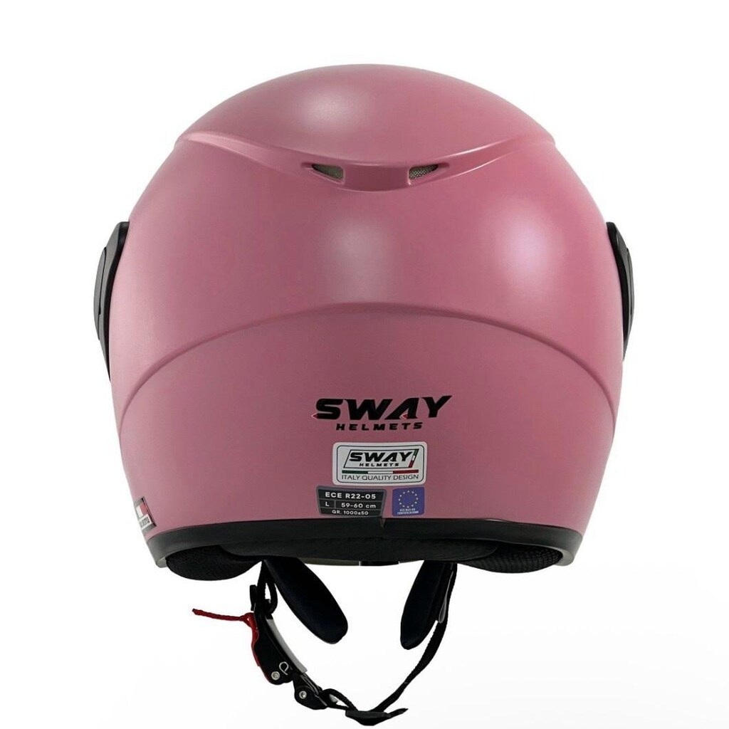 SWAY SW-733 YARIM KASK - Pembe - 3