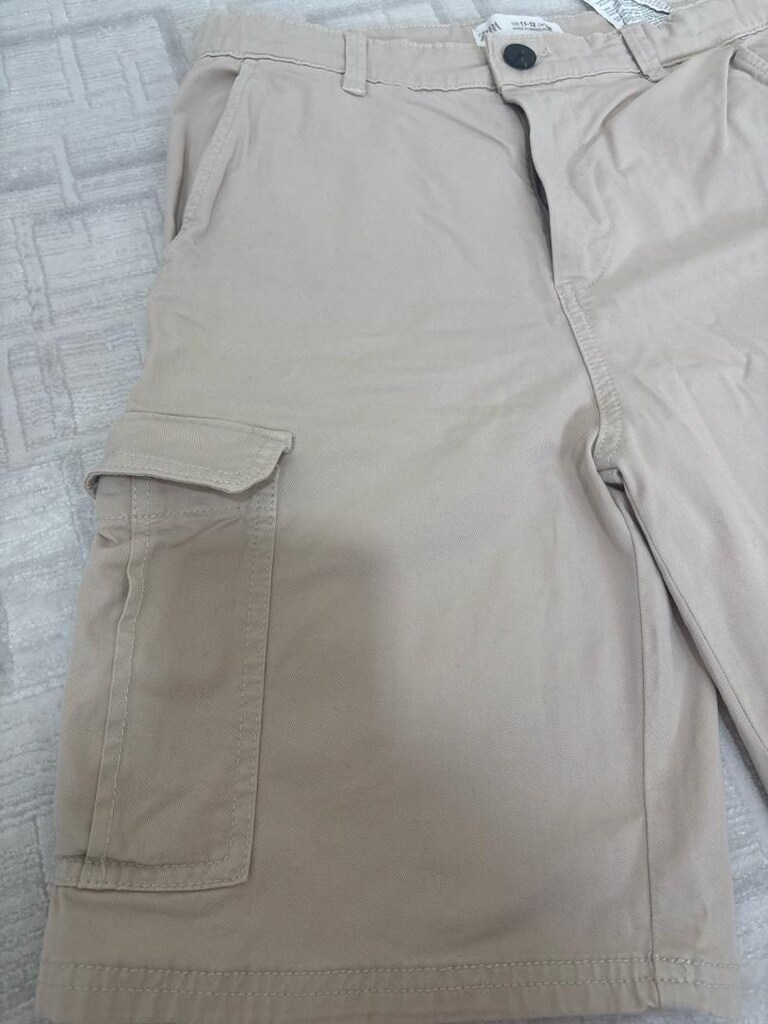 Zara Kargo Cep Şort 11/12 yaş - 4