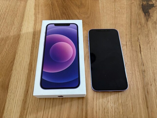 İmei Kayıtlı iPhone 12 Mor 128GB Kozmetik 10/10