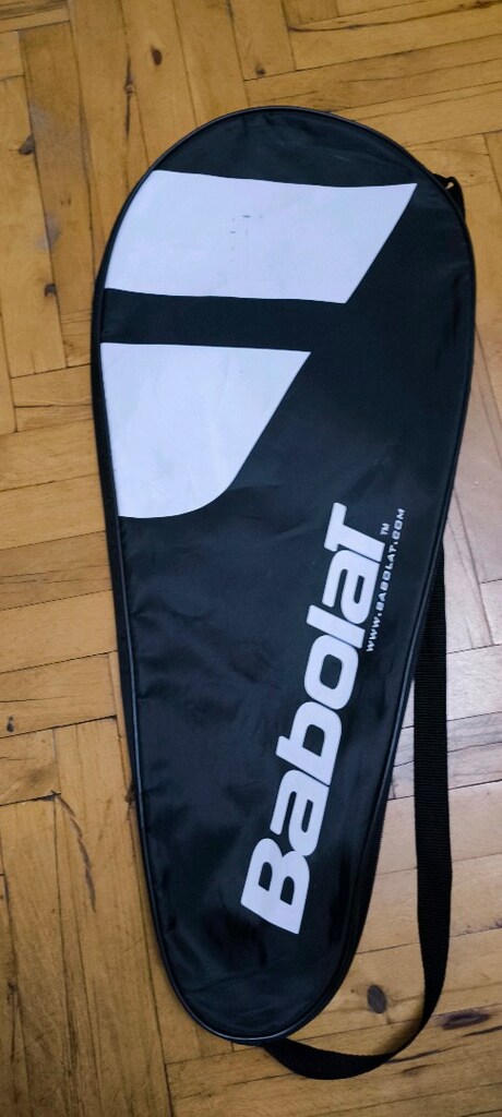 Babolat marka tekli tenis raketi kılıfı/çantası (Omuz askılı, tam boy - 2