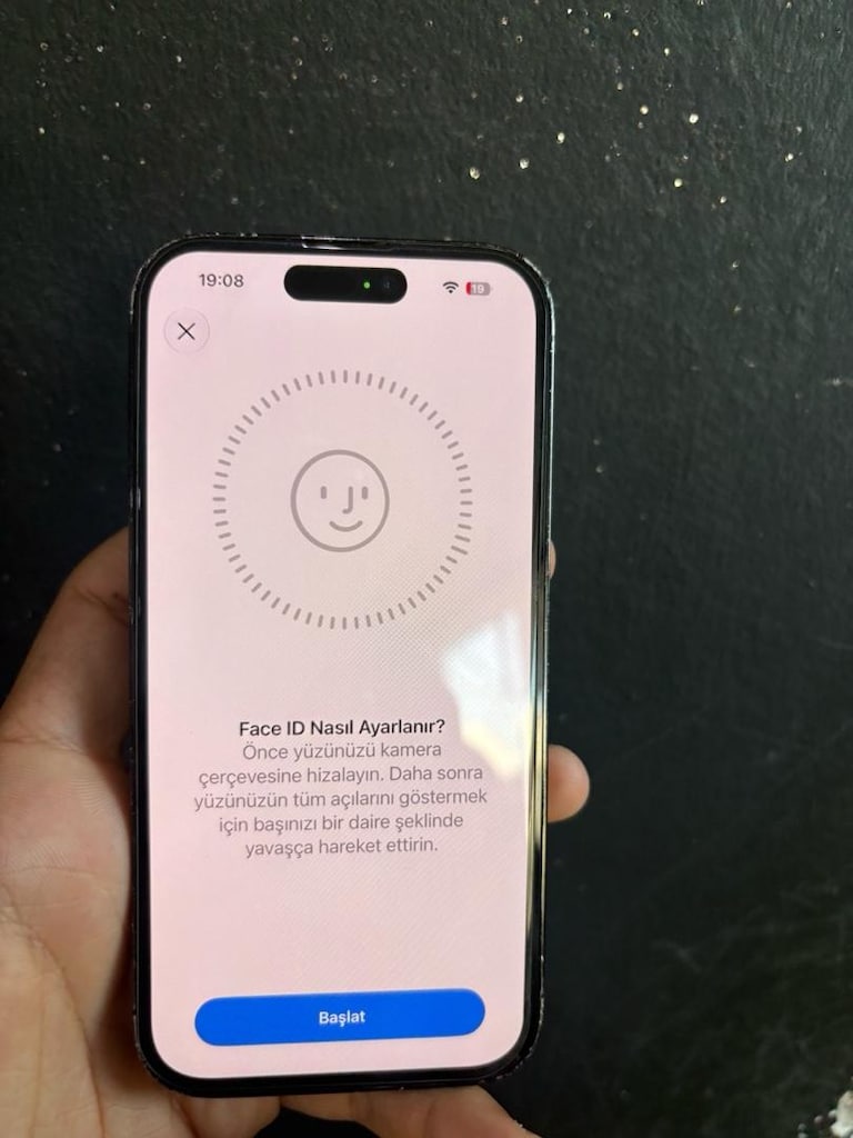 Apple 14 Pro 128 Gb açıklama oku pil 100 - 8