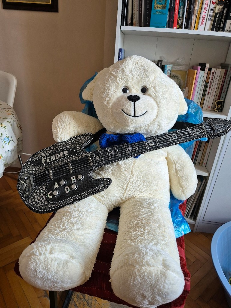 Peluş Beyaz Ayıcık - 3