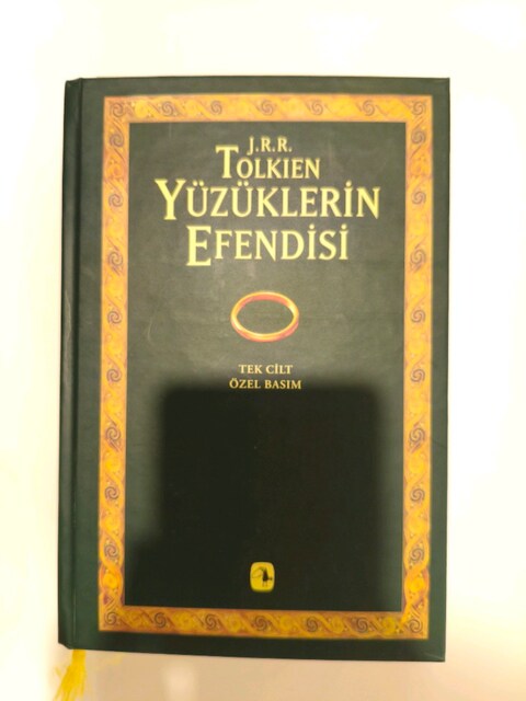YÜZÜKLERİN EFENDİSI, TEK CİLT ÖZEL BASIM