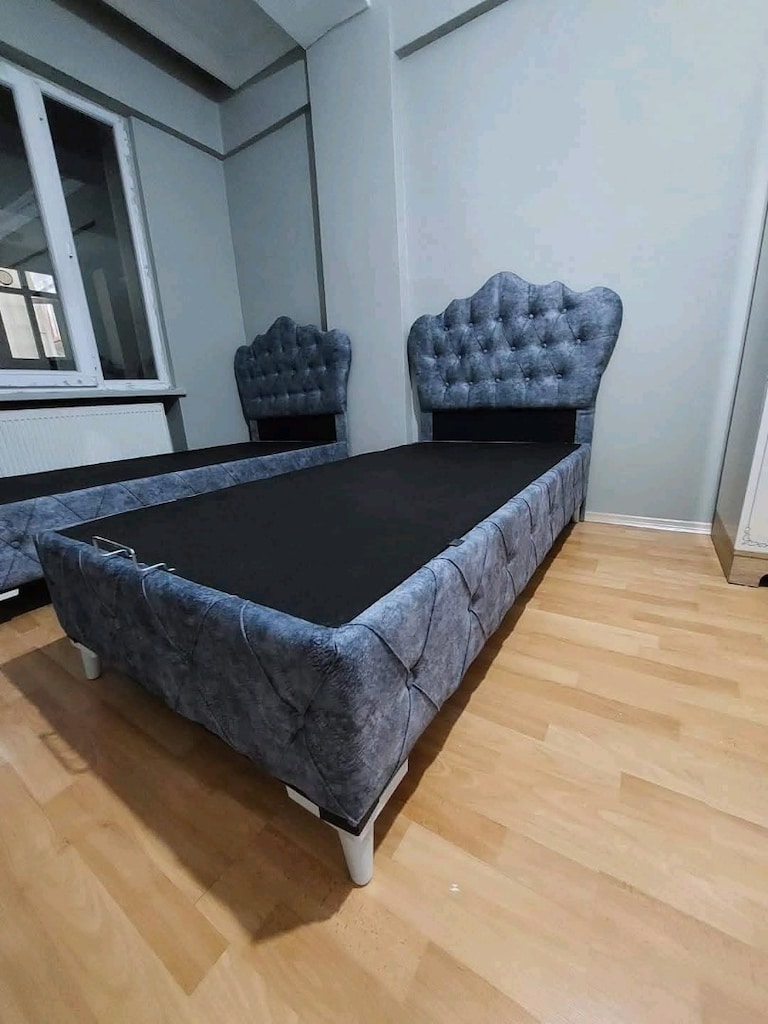 RENK RENK 90X190 BAZA BAŞLIK YATAK. KAPIDA ÖDEME ÜCRETSİZ TESLİM - 12