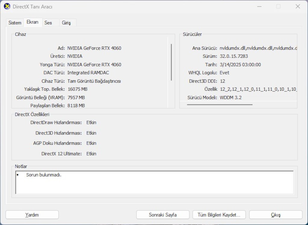 İ5-14400F 16 GB RAM 1 TB SSD RTX 4060 8 GB DDR5 RGB GAMİNG KASA - 6