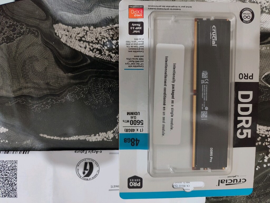Crucial Pro 48GB DDR5-5600 MHz RAM SIFIR - 2