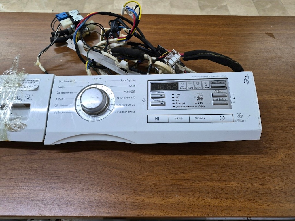 LG F12B8TDP Çamaşır Makinesi Anakart Beyin Kablo Tesisatı - 4