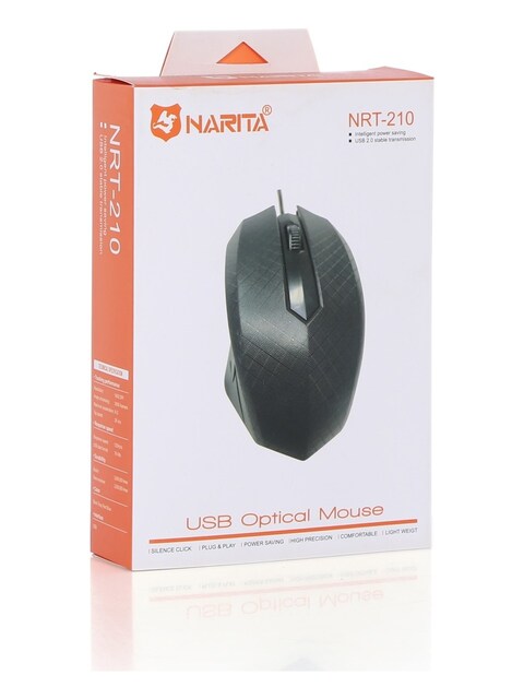Narita 1000DPI Siyah Optik Kablolu Mouse