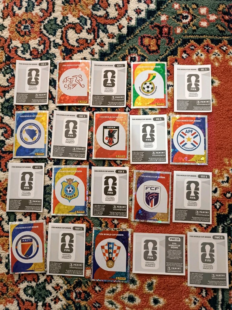Panini FIFA 2026 dünya kupası stikir ve amblem ler - 5