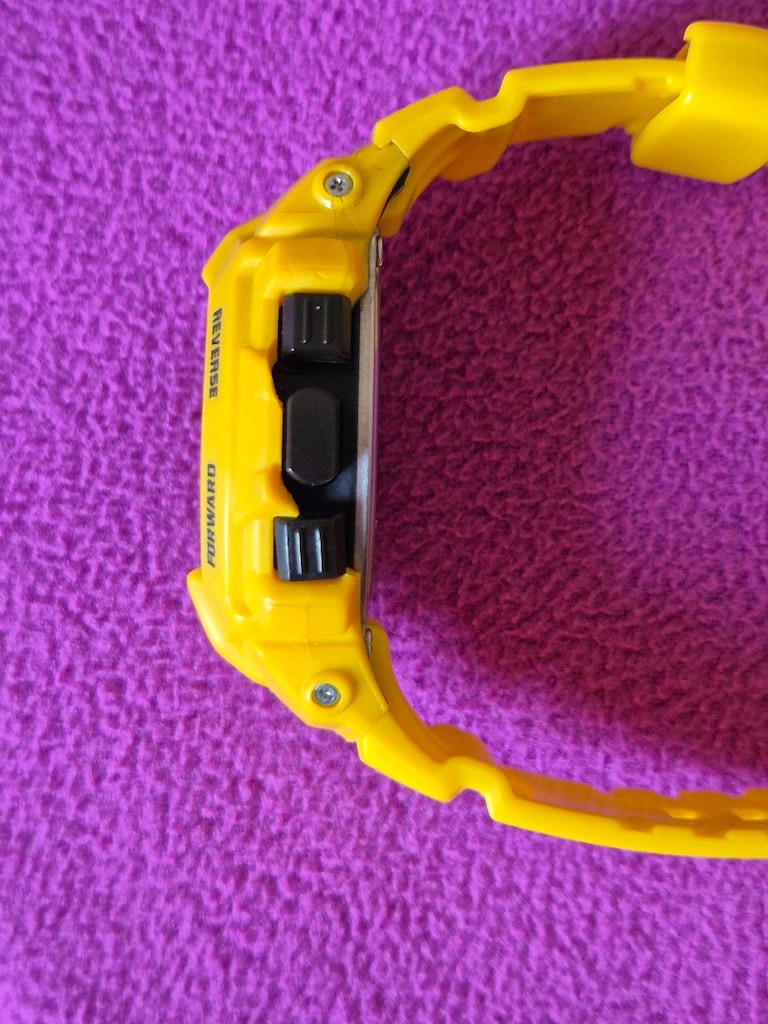 Casio G-Shock Sarı erkek saat Nadir model - 5