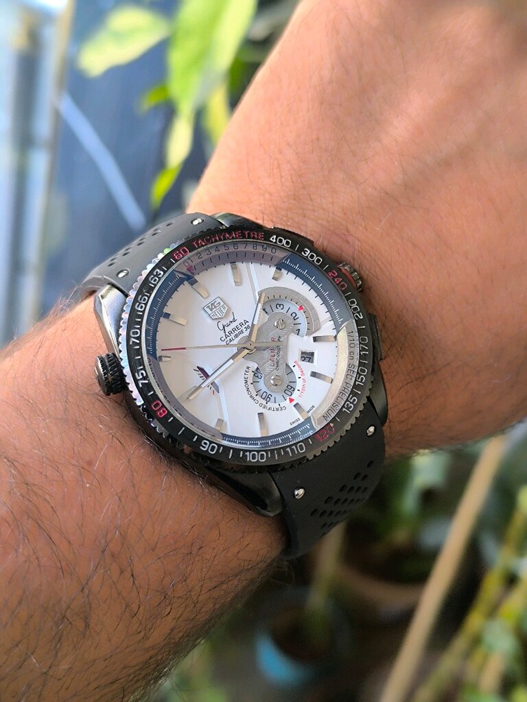Yag Heuer Carrera Chronograph 36 otomatik1860 kol saat 43 milim kasa - 12
