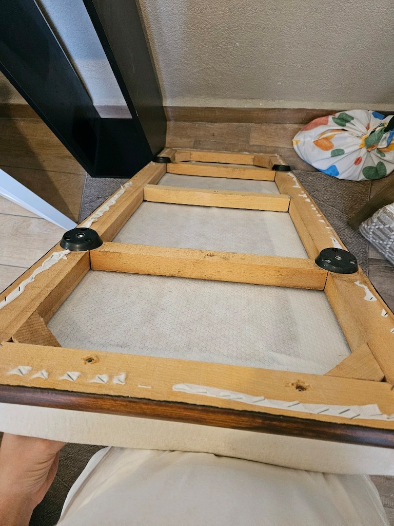 ahşap ayaklı bench tabure puf - 7