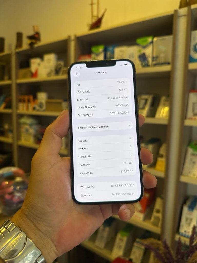 12 pro max 256 Gb temiz işlemsiz tr chz hatasız - 6