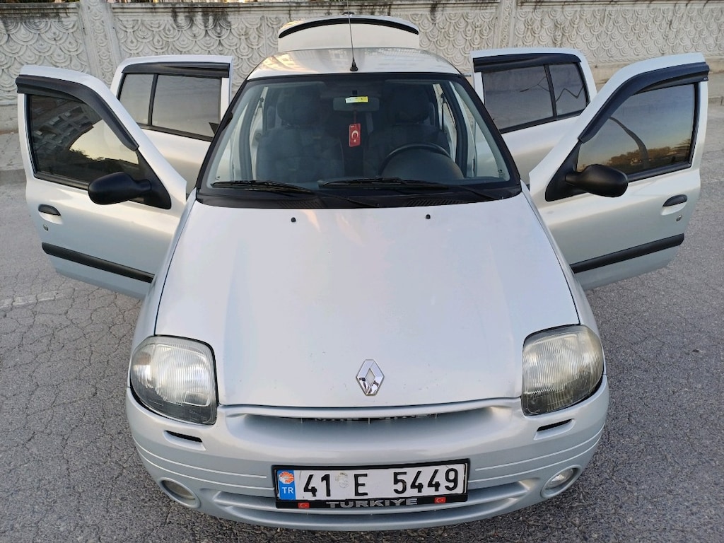 RENAULT CLİO 1.4 KLİMALI TAKAS OLUR FABRİKASYON TAM ORJİNAL - 16