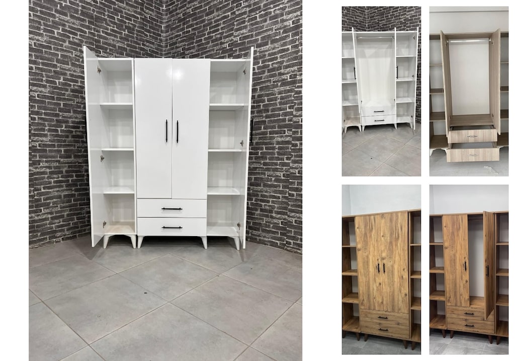 4 kapaklı elbise dolabı howhpwvmim - 5