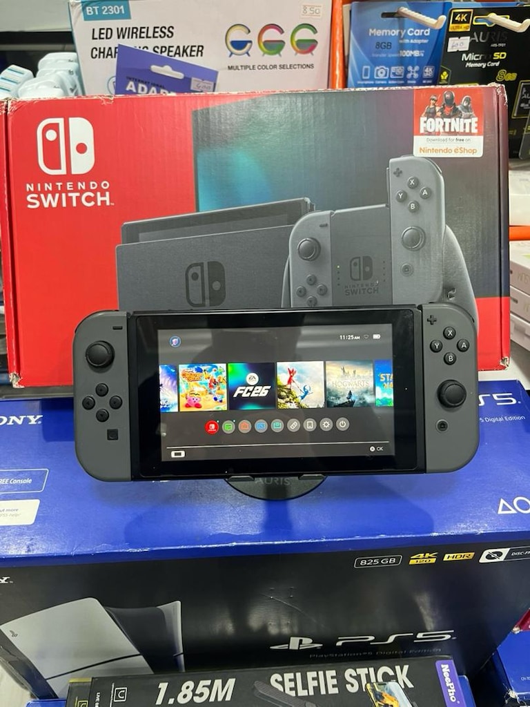 Nintendo Switch V1 64 Gb kutulu cihaz - 8