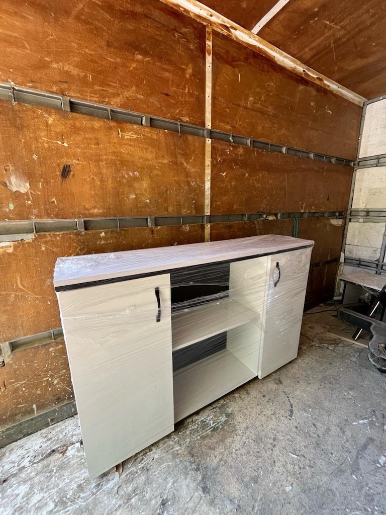Modern Çok Amaçlı Dolap | Raflı Kapaklı Depolama Dolabı 135•85 - 2