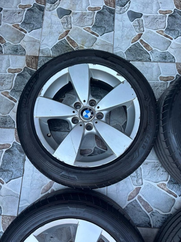 bmw jant 5x120 orjinal 17 inç e60 jant lastik - 8