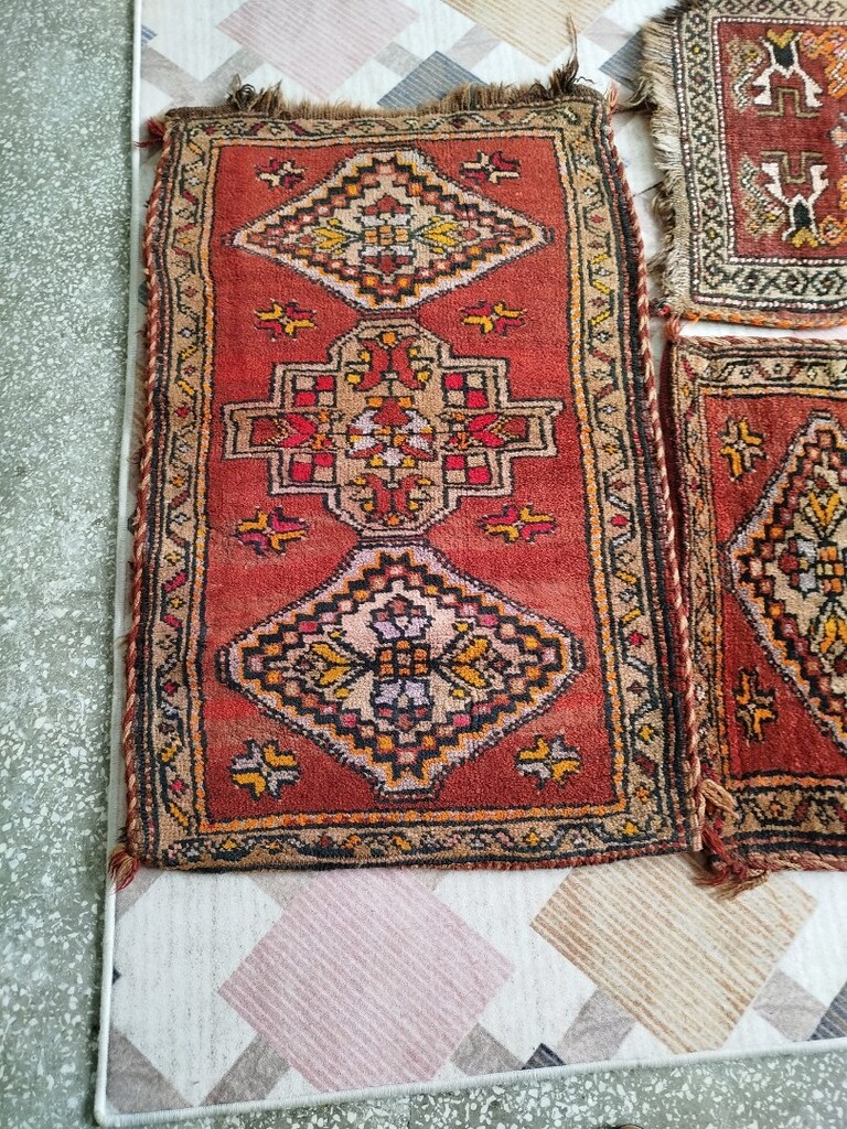 el dokuması hâli yastıklar - 5